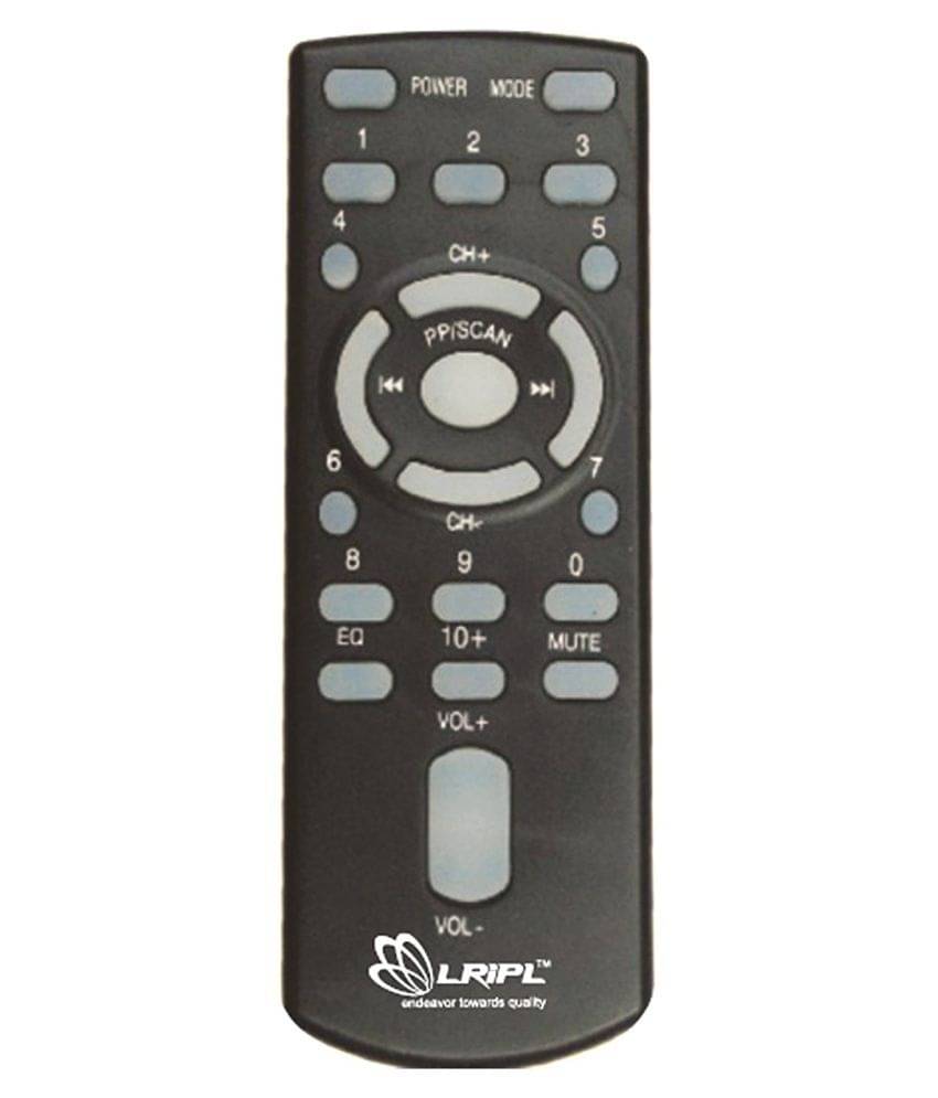     			Compatible MILLIMAX Xplod TV Remote Compatible with Sony Car Stereo Remote