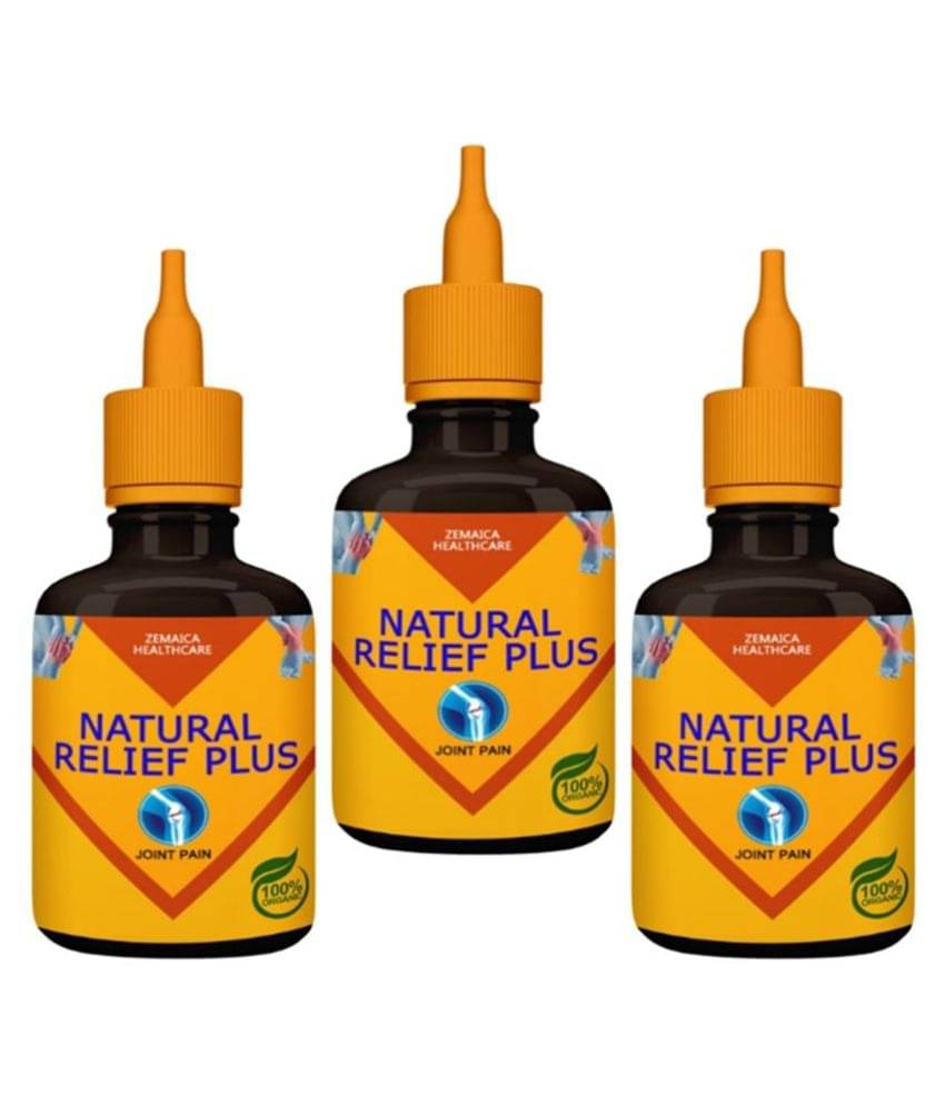    			Zemaica Healthcare Natural Relife Plus Joint Pain Oil Oil 180 ml Pack of 3
