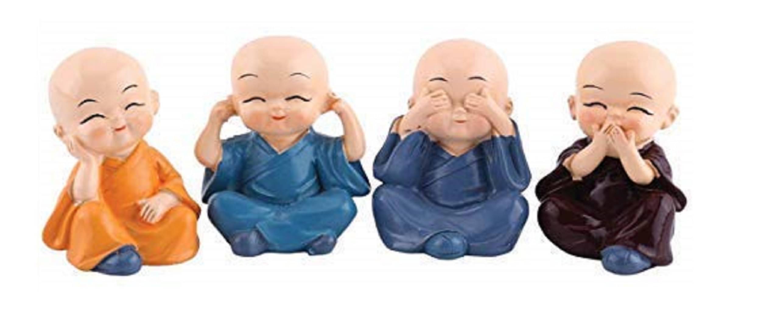 Spreading Smiles Figurine 6 cm - Pack of 4 Spreading Smiles Figurine 6 cm - Pack of 4