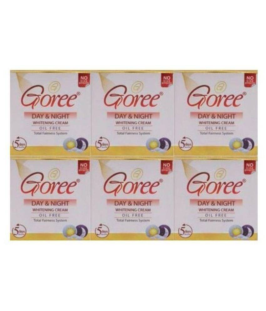 Bright Future India Goree Day & Night Whitening Cream (oil Free ) Night Cream 30 gm Pack of 6 Night Cream 30 gm Bright Future India Goree Day & Night Whitening Cream (oil Free ) Night Cream 30 gm Pack of 6 Night Cream 30 gm