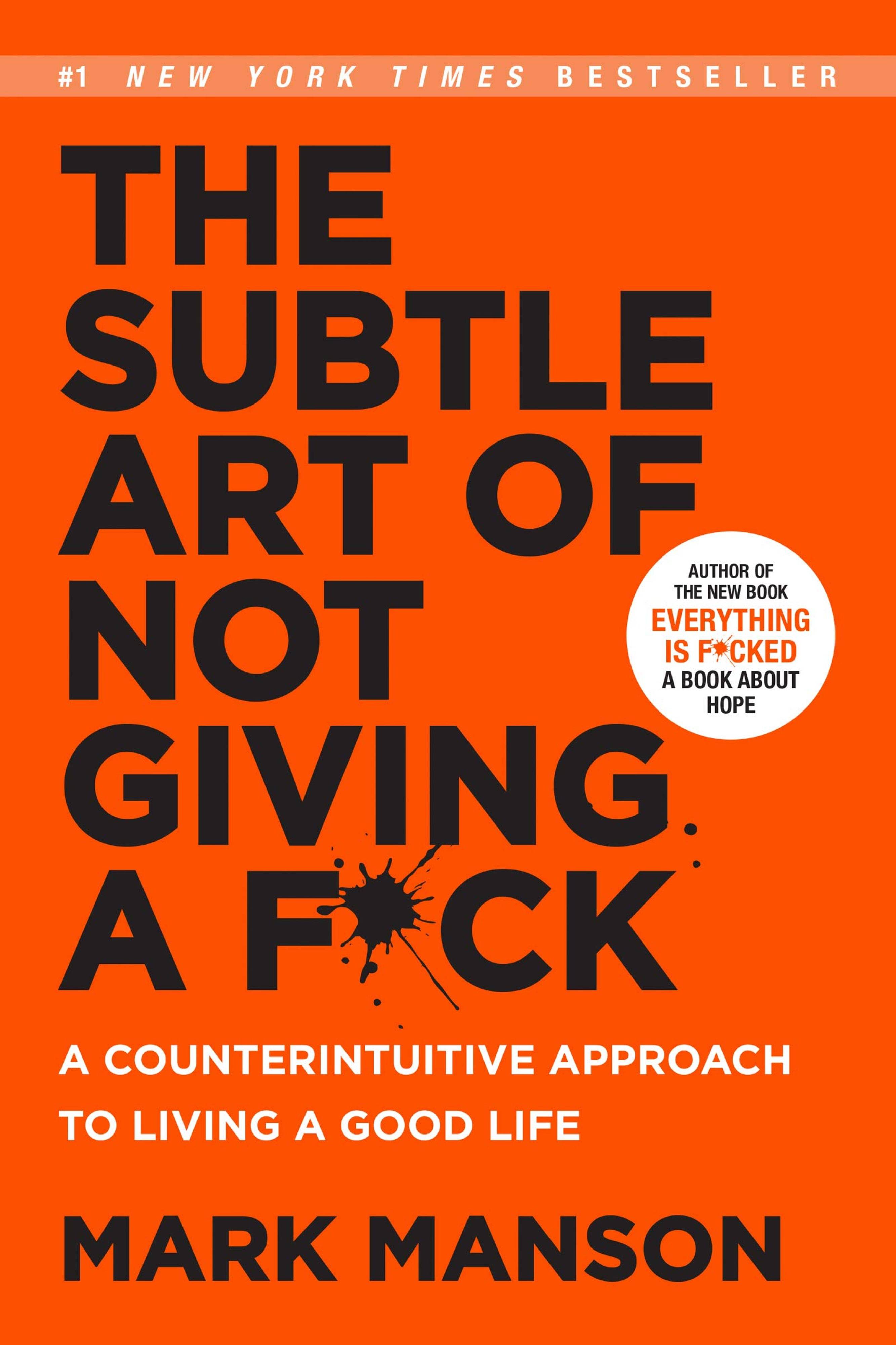     			The Subtle Art of Not Giving a F*ck (English)