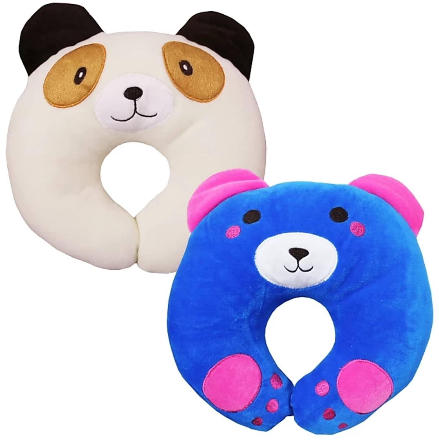 Brandonn Multi-Colour Polyester Fibre U shape Baby Pillow Brandonn Multi-Colour Polyester Fibre U shape Baby Pillow