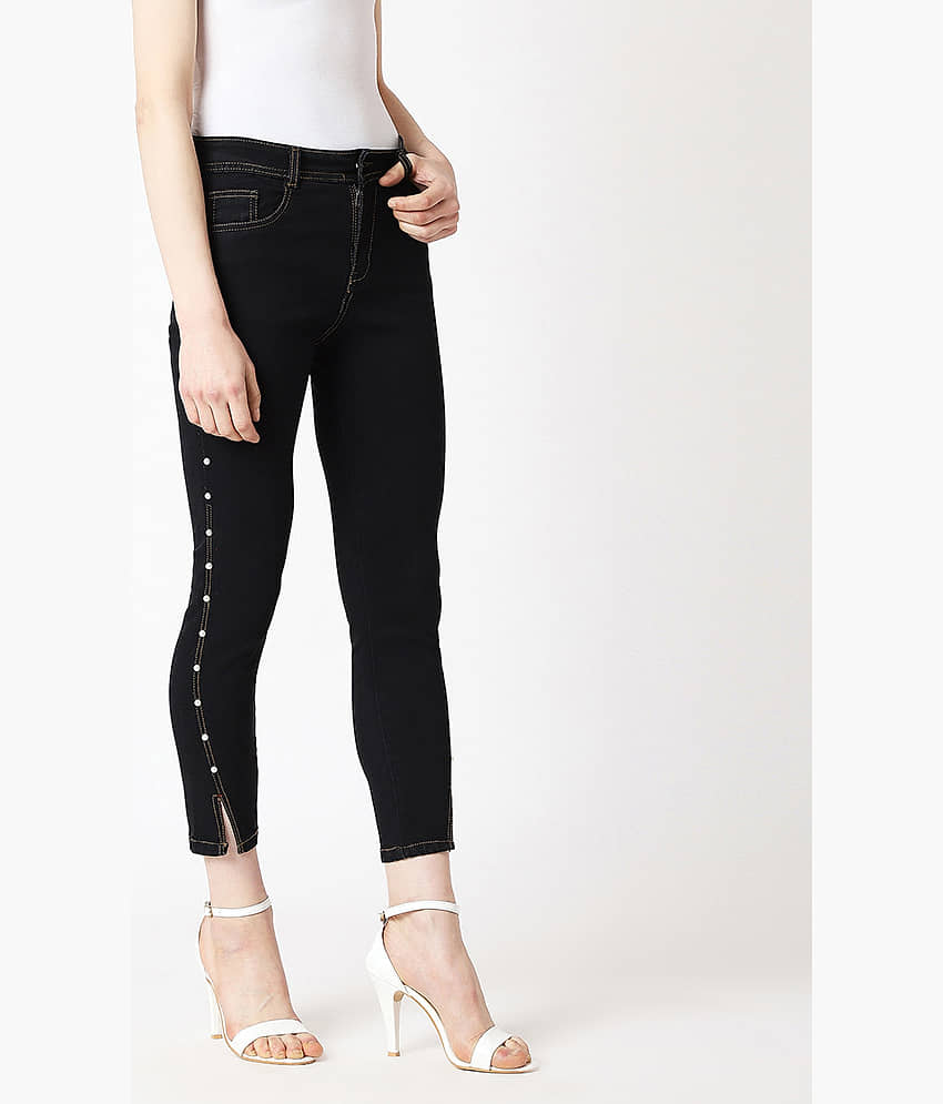 Miss Chase Denim Jeans - Black - Jeans | Buy online on ZillyBuy