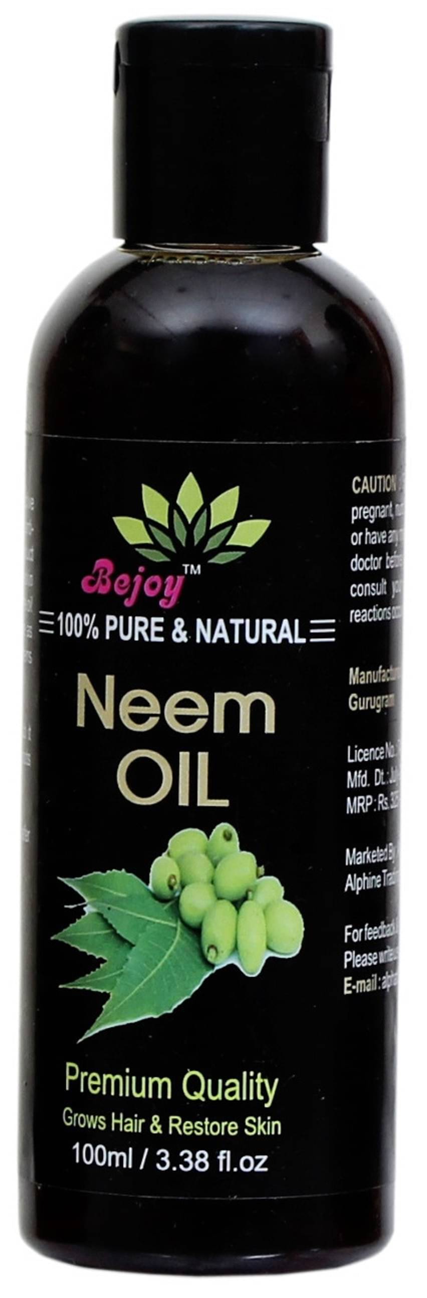     			BEJOY 100% Pure And Natural Neem Hair Oil 100 mL