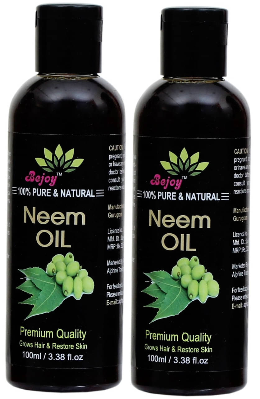     			BEJOY 100% Pure And Natural Neem Hair Oil 200 mL