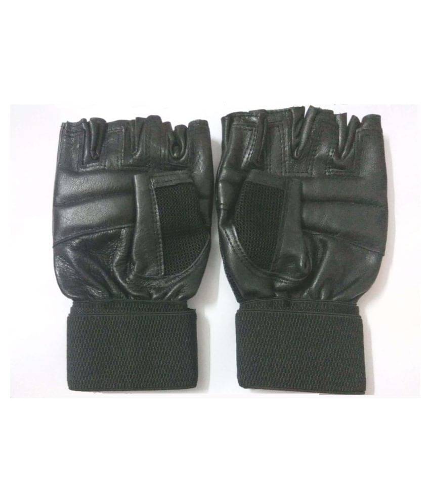     			Wintex Black Gym Gloves