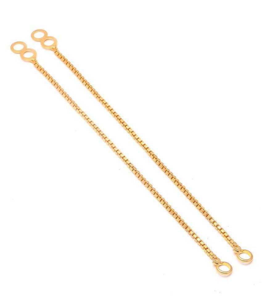 Jewar Mandi Gold Plated Chain ( Set of 1 )