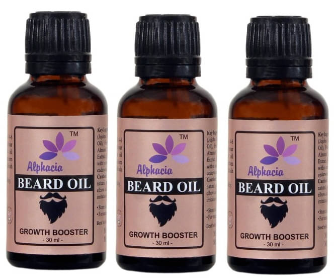 Alphacia Advanced Beard Oil For Growth 90 ml Pack of 3 Alphacia Advanced Beard Oil For Growth 90 ml Pack of 3