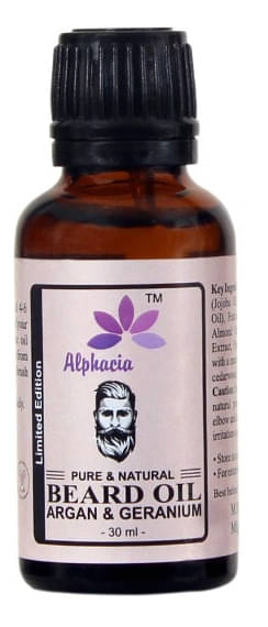 Alphacia Argan Beard Oil For Growth 30 ml Alphacia Argan Beard Oil For Growth 30 ml