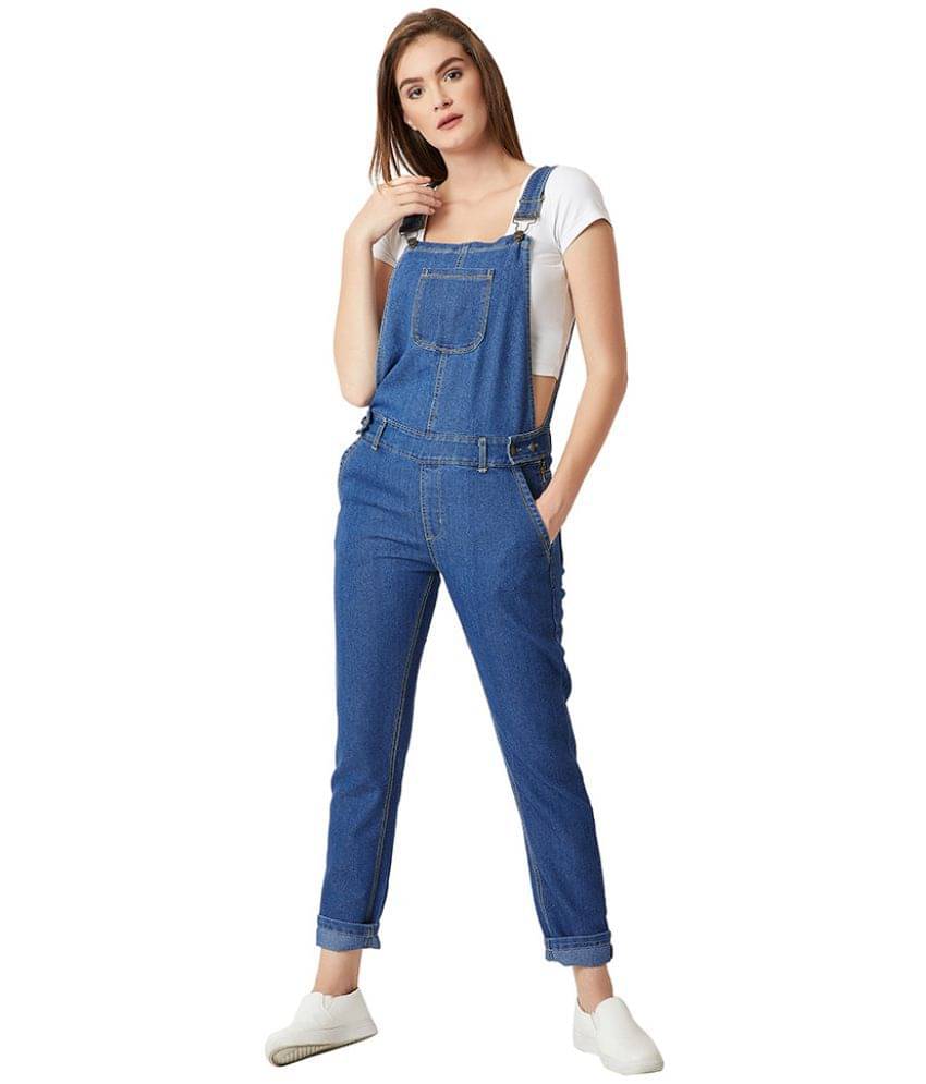     			Miss Chase Denim Jeans Dungarees - Blue