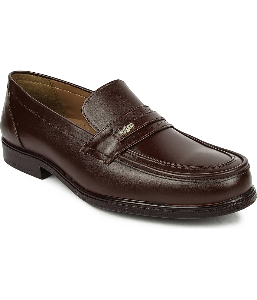 Liberty Brown Men's Formal Shoes - Formal Shoes | Buy online on ZillyBuy
