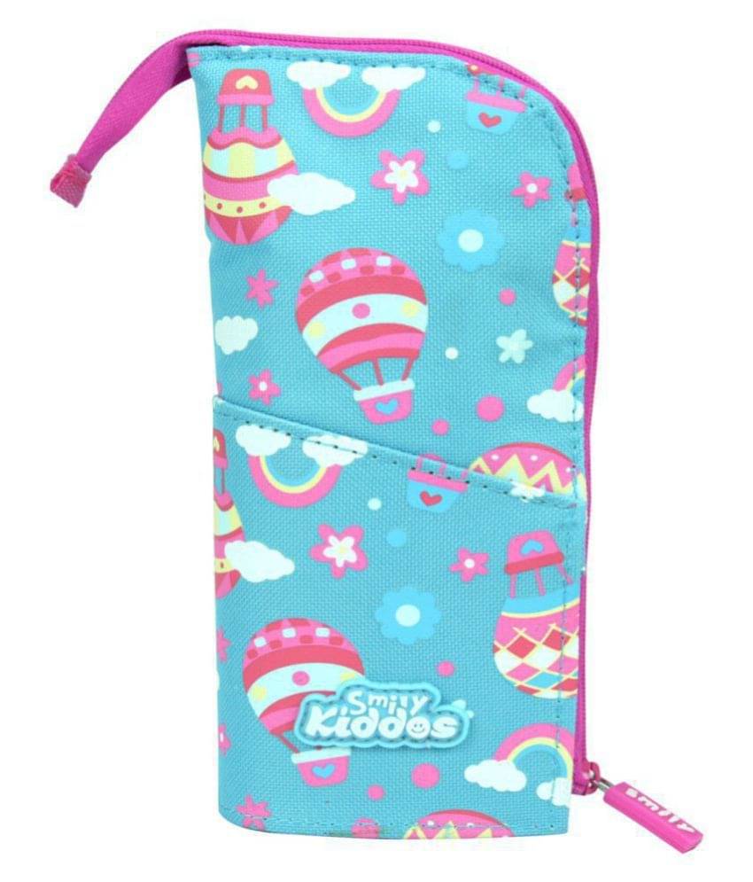     			Smily Kiddos | Smily Pen Holder Case (Light Blue) | Kids Pencil Case | School Pencil Case | Pencil  Case For kids | Kids Pencil Pouch | Blue Color Pencil Pouch | Stylish Pencil Pouch | Pencil Pouch for Girls Stylish