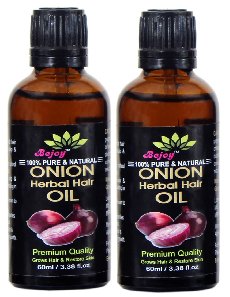 BEJOY Organic ONION Oil-  For Hair Treatment Argan Oil 120 mL Pack of 2