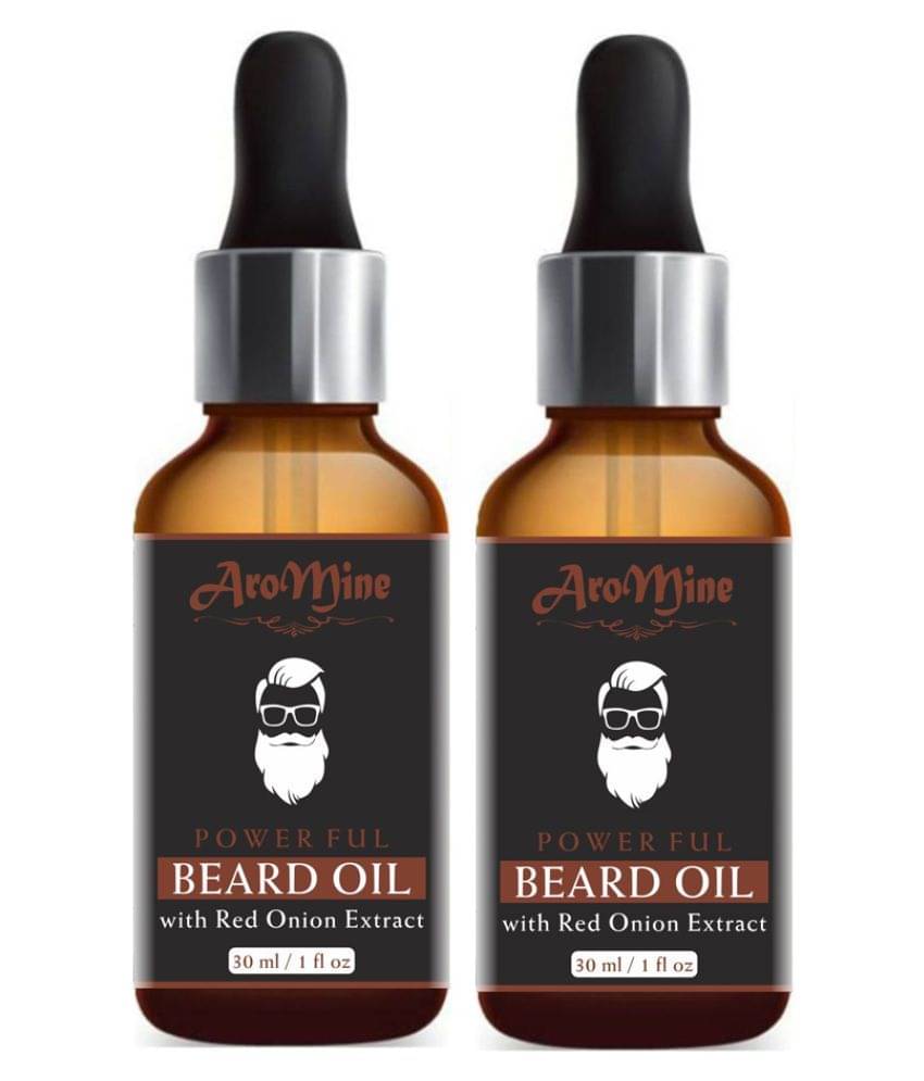 Aromine RedONION Beard Oil For Growth 60 ml Pack of 2 Aromine RedONION Beard Oil For Growth 60 ml Pack of 2