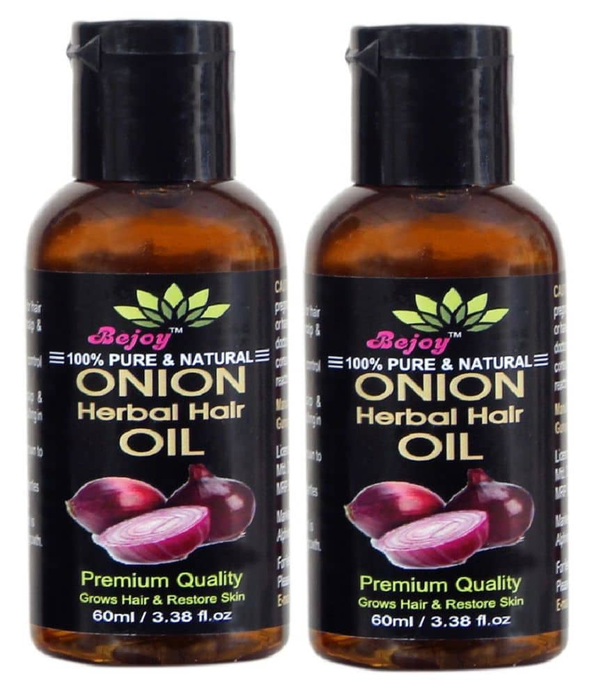 BEJOY Red Onion Oil-  For Hair Treatment 120 mL Pack of 2