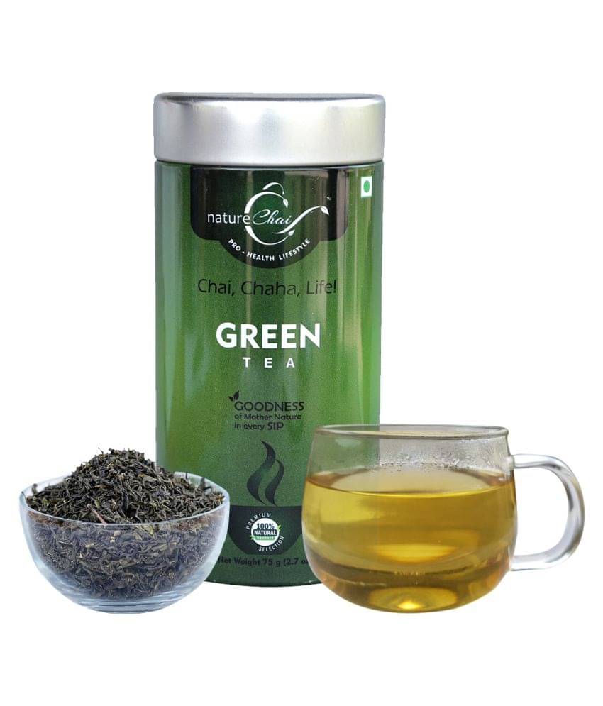     			NATURE CHAI Assam Tea Loose Leaf Green tea 75 gm