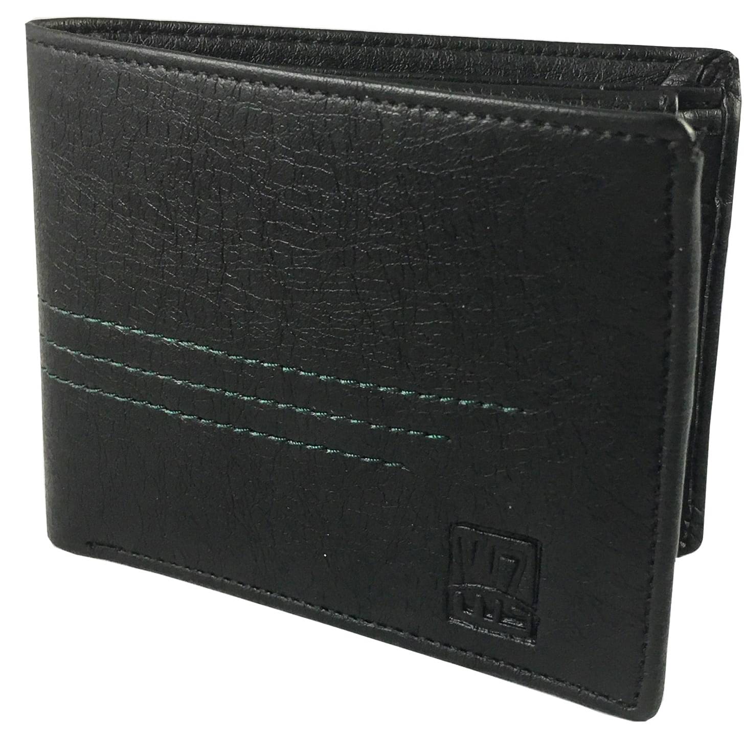     			WENZEST PU Black Formal Short Wallet