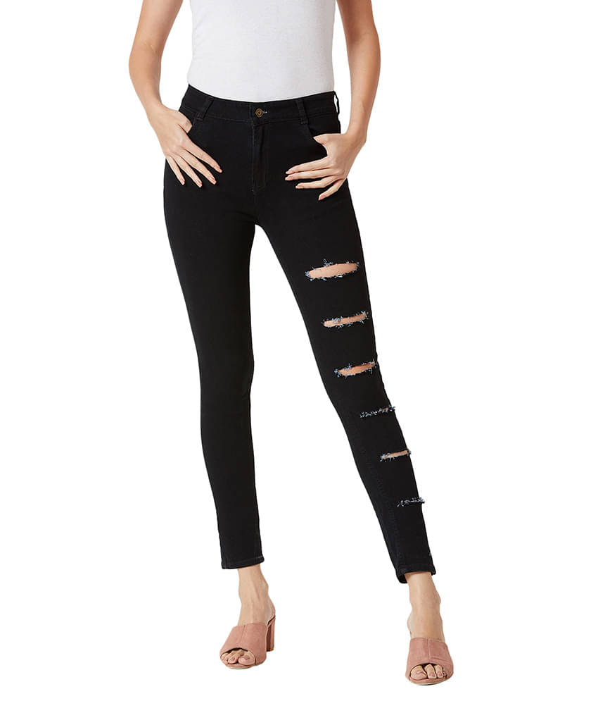     			Miss Chase Denim Jeans - Black