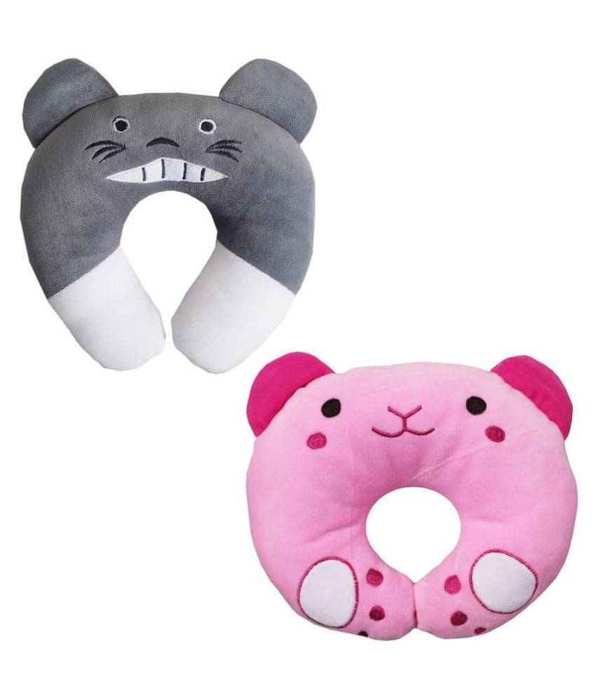     			Brandonn Multi-Colour Polyester Fibre U shape Baby Pillow