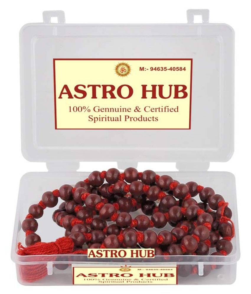     			THE ASTRO HUB - Wood Japa Mala Bag/Gaumukhi (Pack of 1)