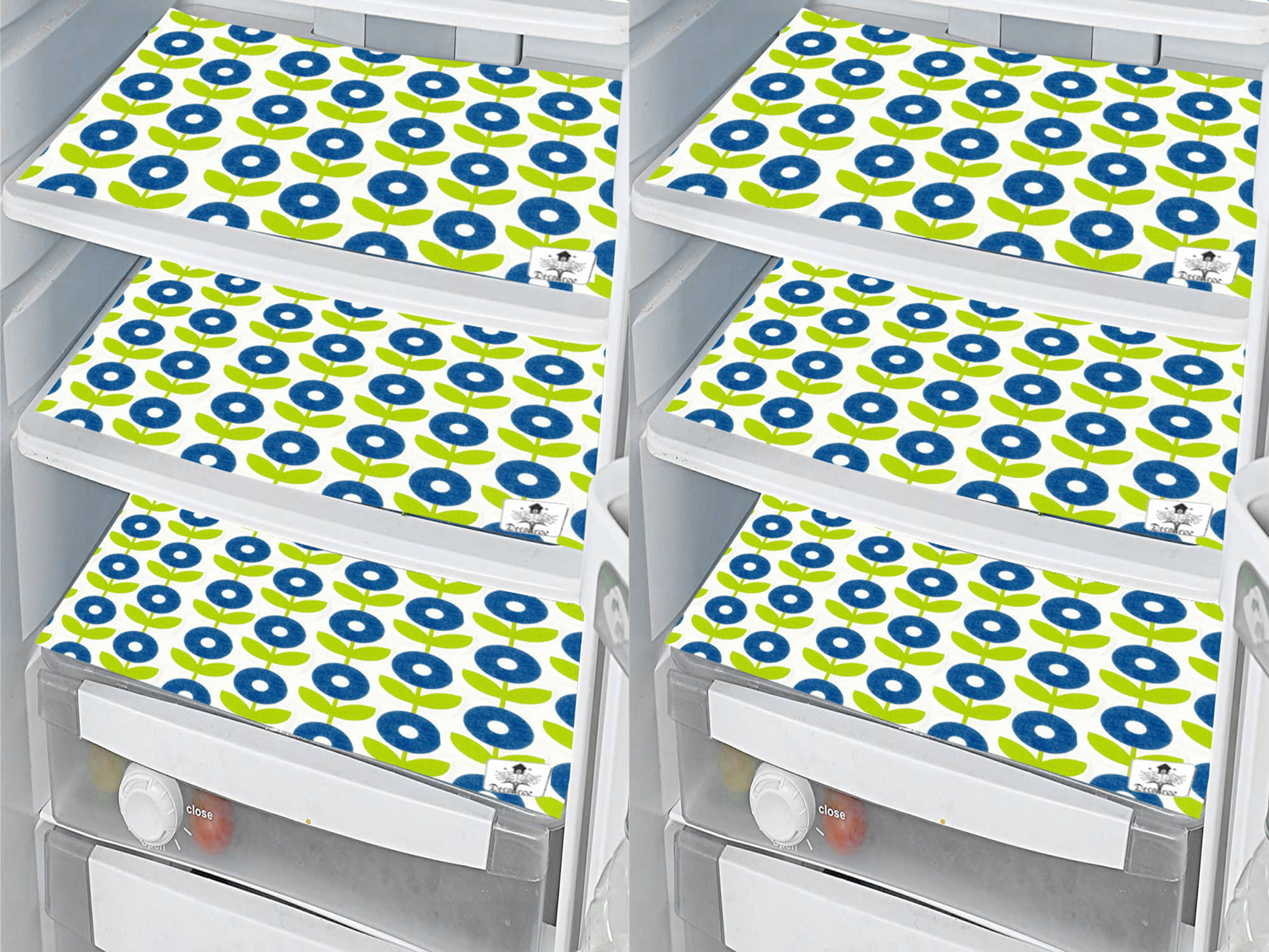     			DECOTREE PVC Mats ( 45 30 ) - Blue
