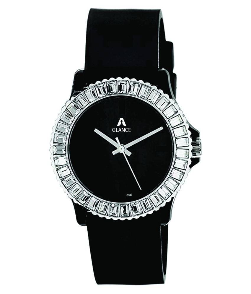     			Aglance Silicon Round Womens Watch
