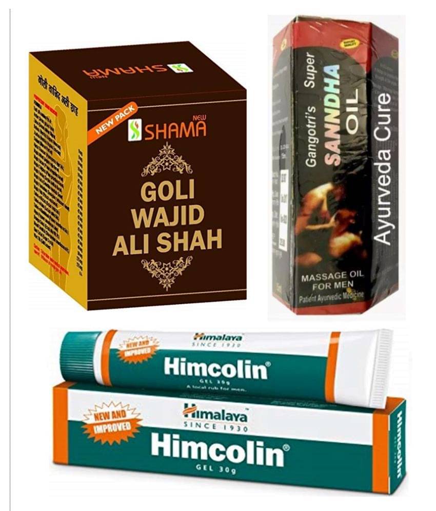     			Cackle's Variety Combo Pack for Men Oil 3 no.s
