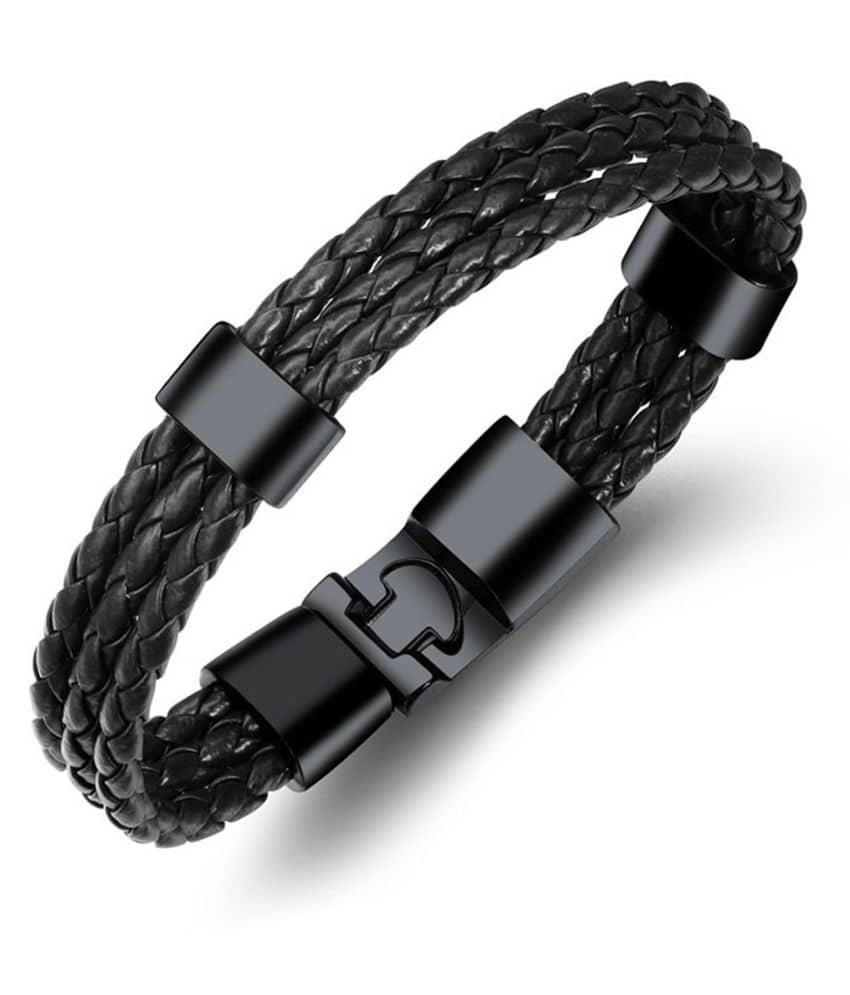 ZIVOM Black Brass & Copper etc Bracelets - Bangles & Bracelets | Buy online on ZillyBuy