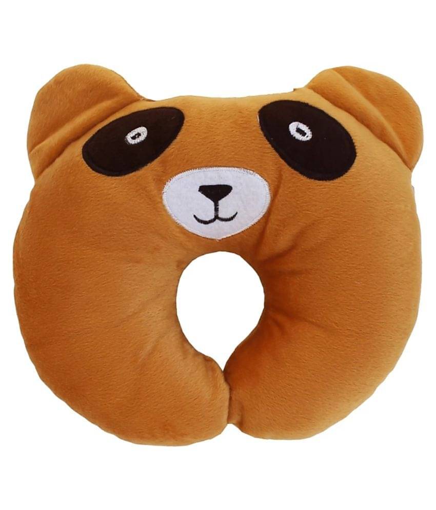     			Brandonn Beige Polyester Fibre U shape Baby Pillow
