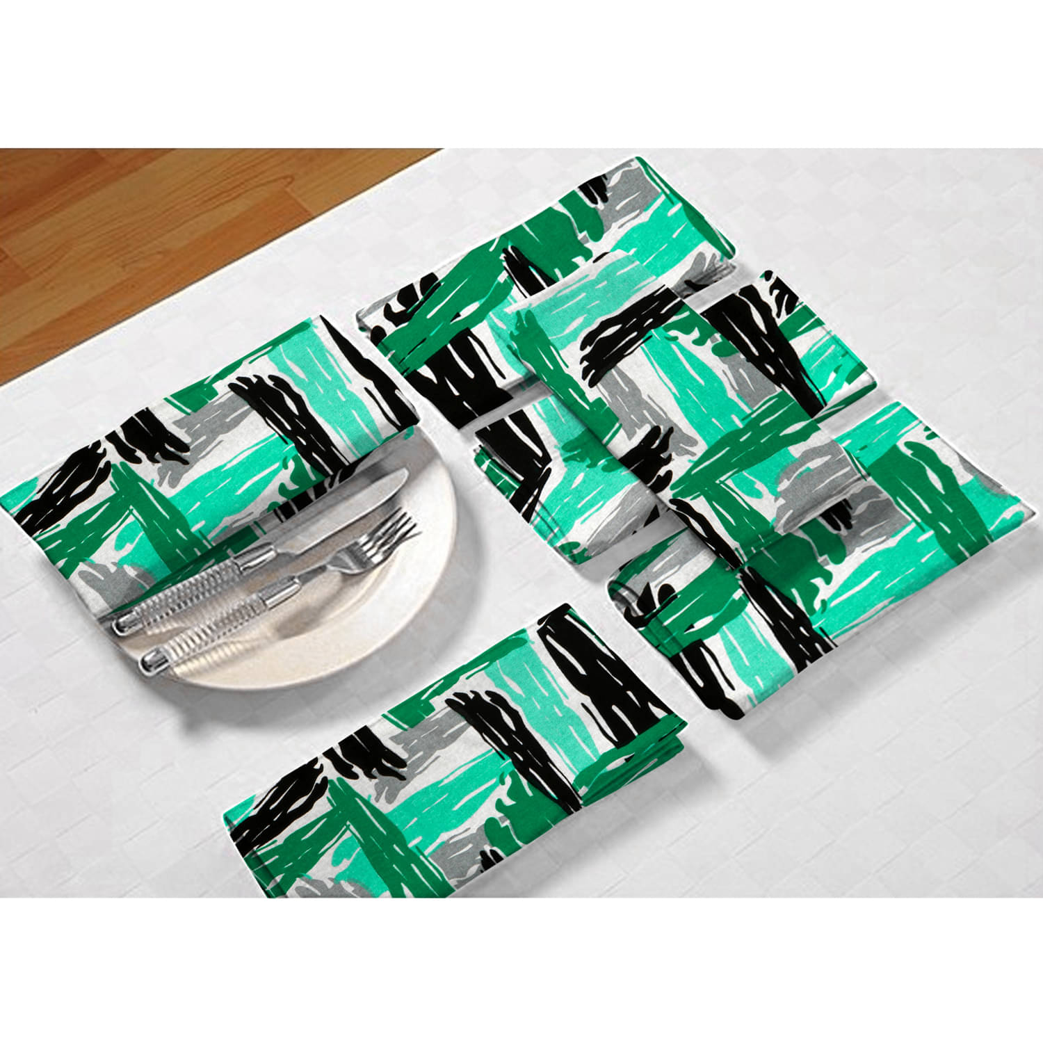     			DECOTREE Set of 6 Cotton Napkin