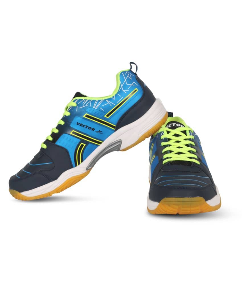 Vector X CS-2000 Non-Marking Blue Male Badminton Shoe - Sports Shoes | Buy online on ZillyBuy