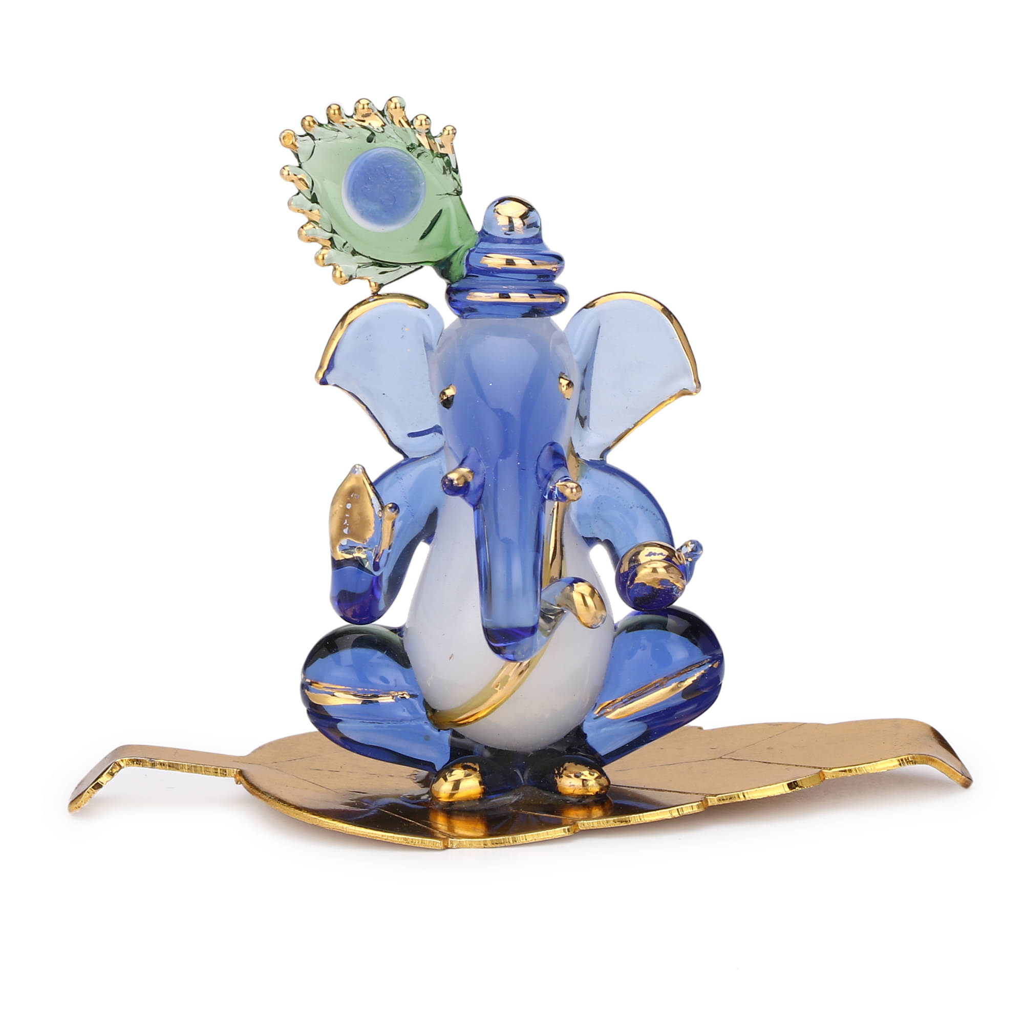 Somil Multicolour Glass Handicraft Showpiece - Pack of 1 Somil Multicolour Glass Handicraft Showpiece - Pack of 1