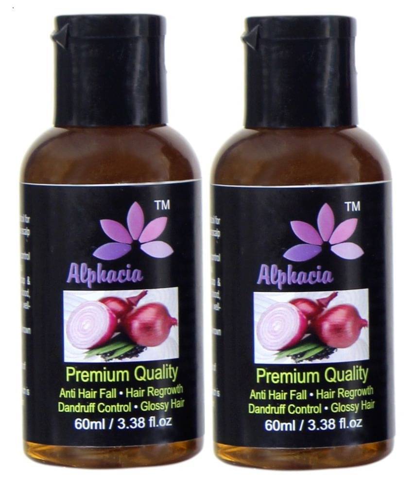 Alphacia Red Onion Oil - For Hair Treatment Onion 120 mL Pack of 2 Alphacia Red Onion Oil - For Hair Treatment Onion 120 mL Pack of 2