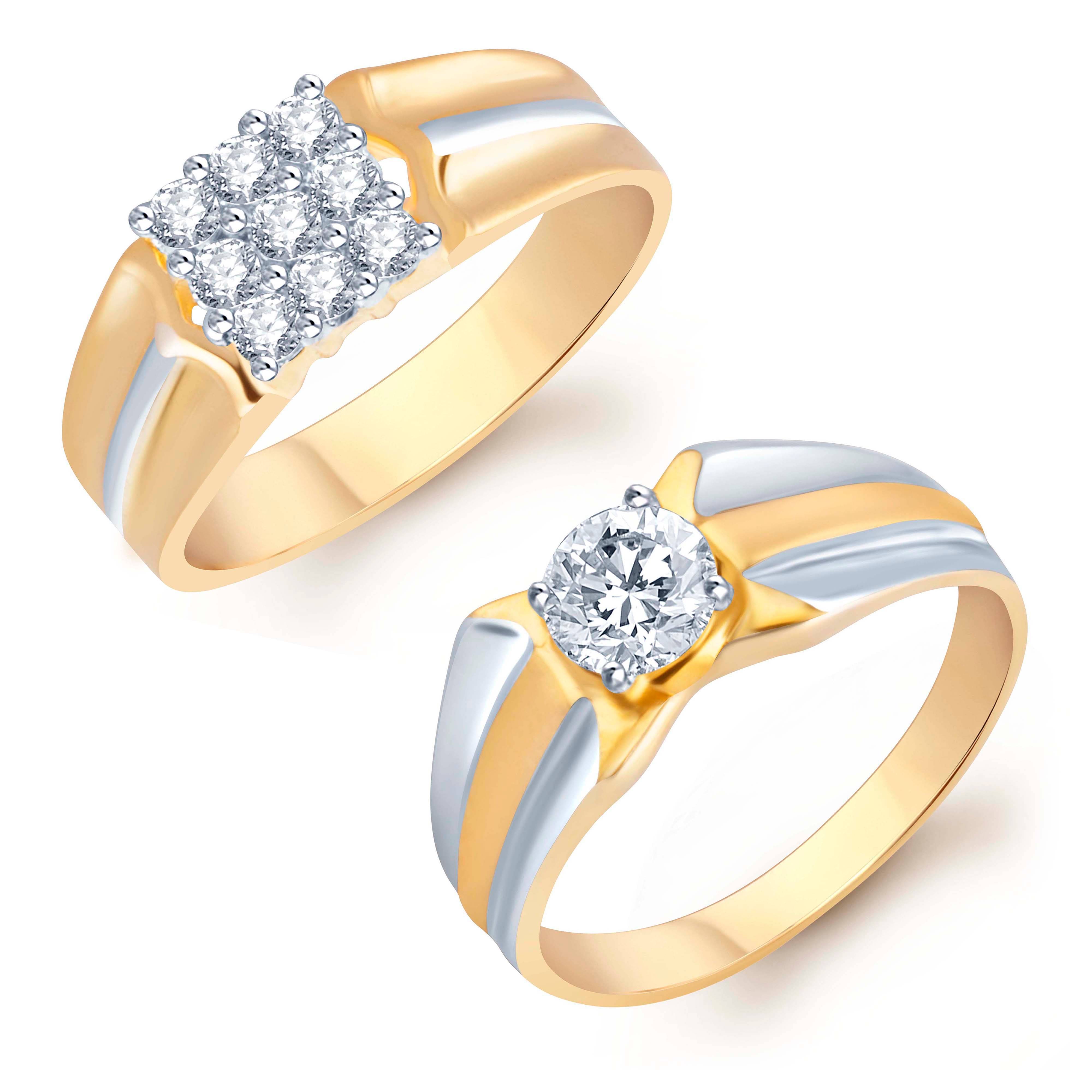 Sukkhi Alloy Multi Color Other Traditional 18kt Gold Plated Ring Set Sukkhi Alloy Multi Color Other Traditional 18kt Gold Plated Ring Set
