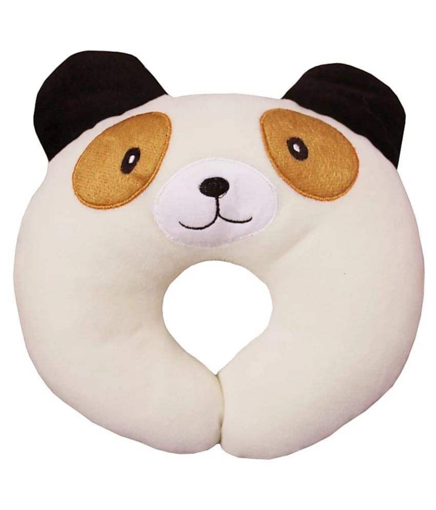     			Brandonn Off-White Polyester Fibre U shape Baby Pillow