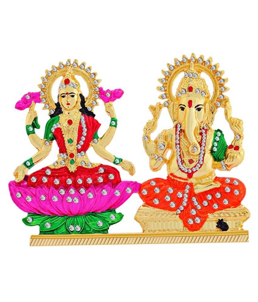     			JSK ART  Laxmi Ganesh Idol