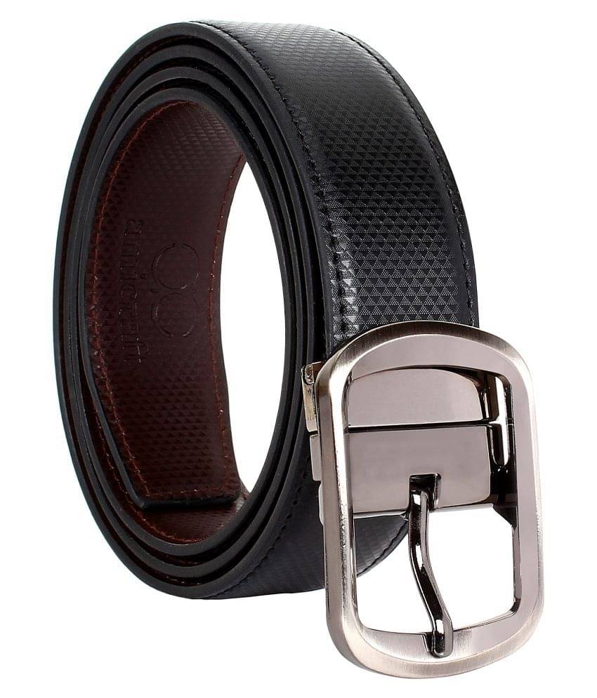     			Amicraft Black Leather Formal Belt