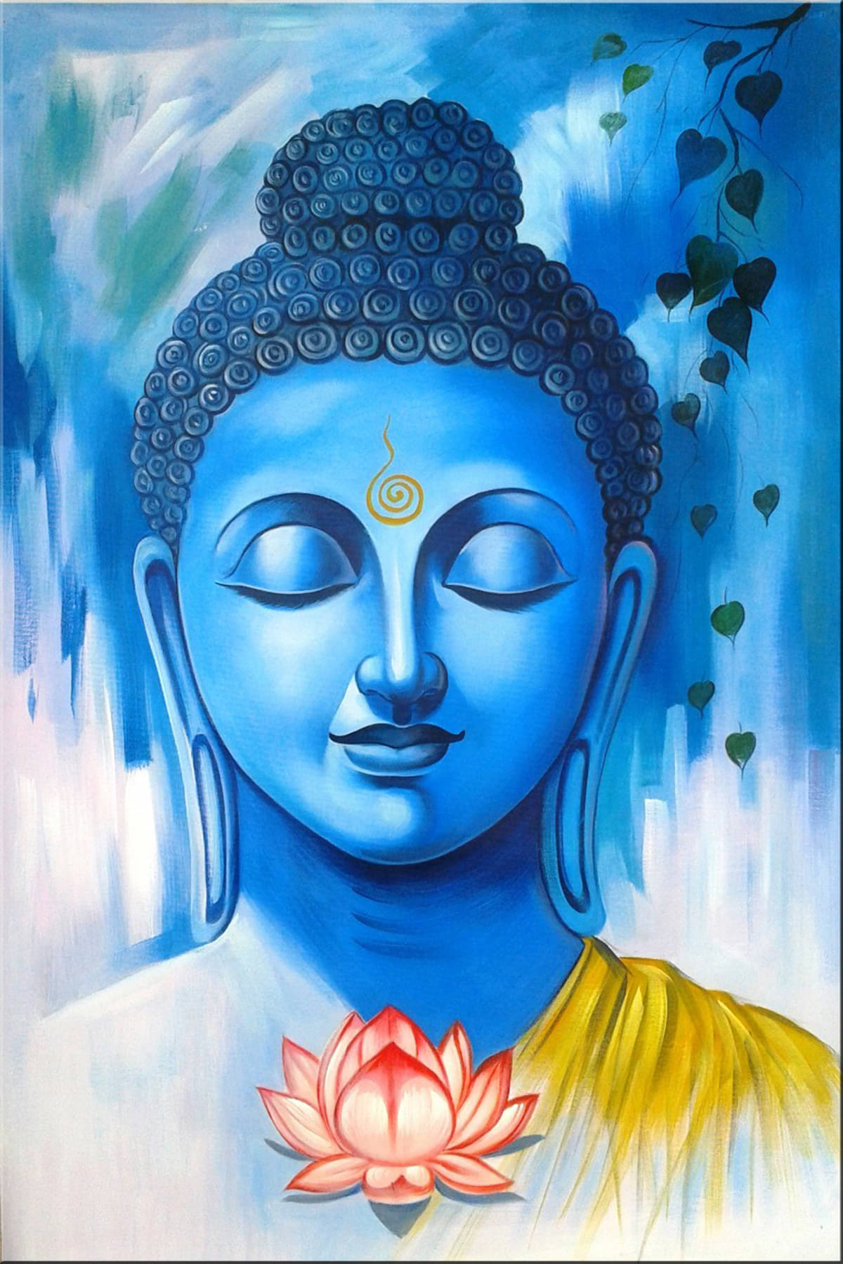 American Noti Lord Buddha Waterproof poster Paper Photo Wall Poster Without Frame     			American Noti Lord Buddha Waterproof poster Paper Photo Wall Poster Without Frame