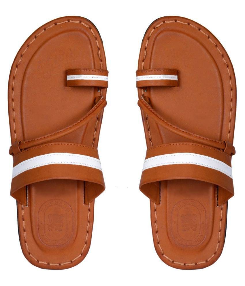     			Style Height Tan Toe covered flip flop