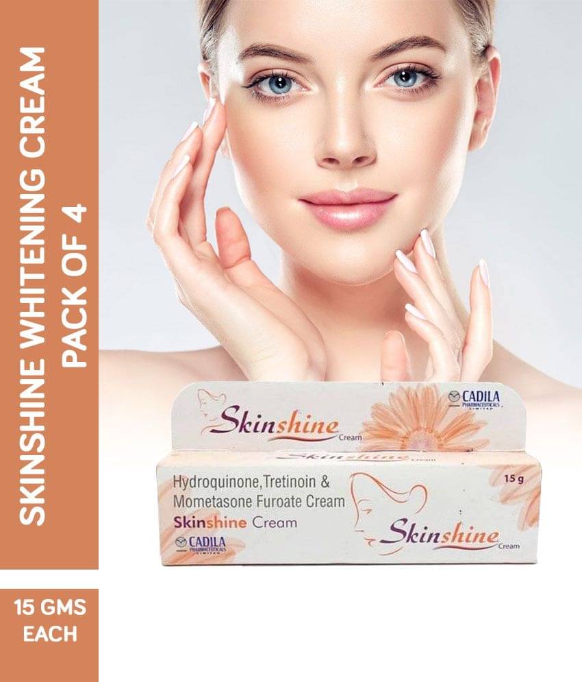 Skinshine Skin Lightening & Whitening Cream 15 gm Each Pack Of 4     			Skinshine Skin Lightening & Whitening Cream 15 gm Each Pack Of 4