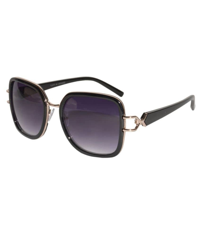 Peter Jones - Black Square Sunglasses ( Pack of 1 ) - Sunglasses | Buy online on ZillyBuy