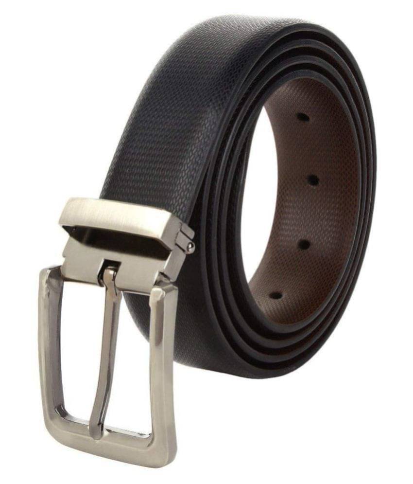     			Amicraft Black Leather Formal Belt