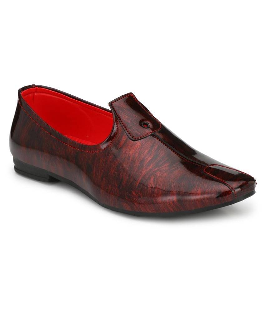     			BRAWO Maroon Jutti
