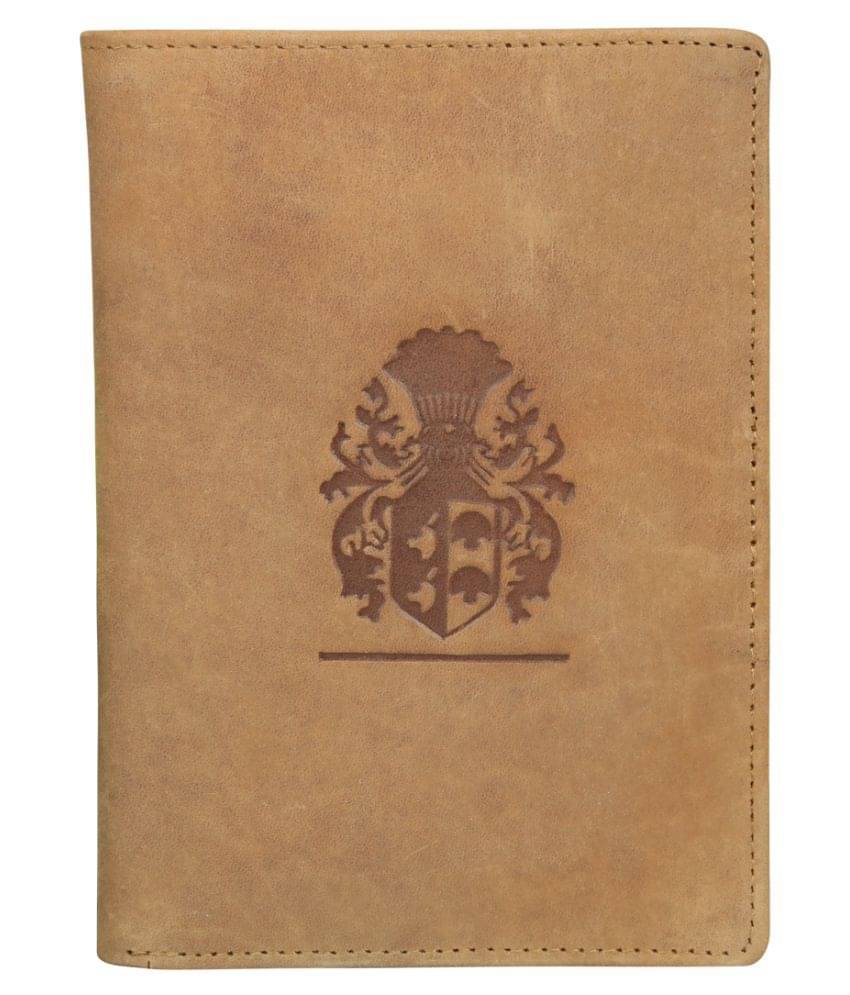     			Style 98 Leather Tan Passport Holder