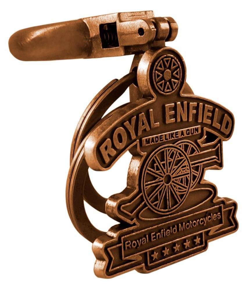 VillageTiger Premium Quality Brass Metal Royal Enfield Bullet Bike Dual Key Ring Key Chain, KeyChain KeyRing (Red) VillageTiger Premium Quality Brass Metal Royal Enfield Bullet Bike Dual Key Ring Key Chain, KeyChain KeyRing (Red)