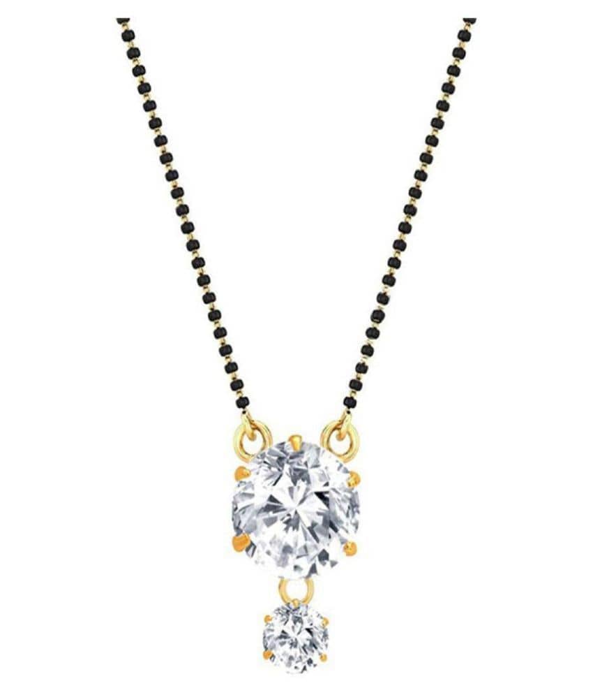 Jewar Mandi - Black Mangalsutra ( Pack of 1 )