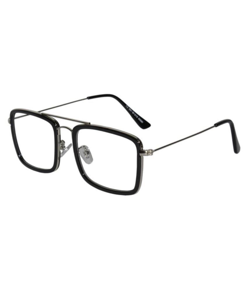     			Peter Jones Silver Square Spectacle Frame 16006S