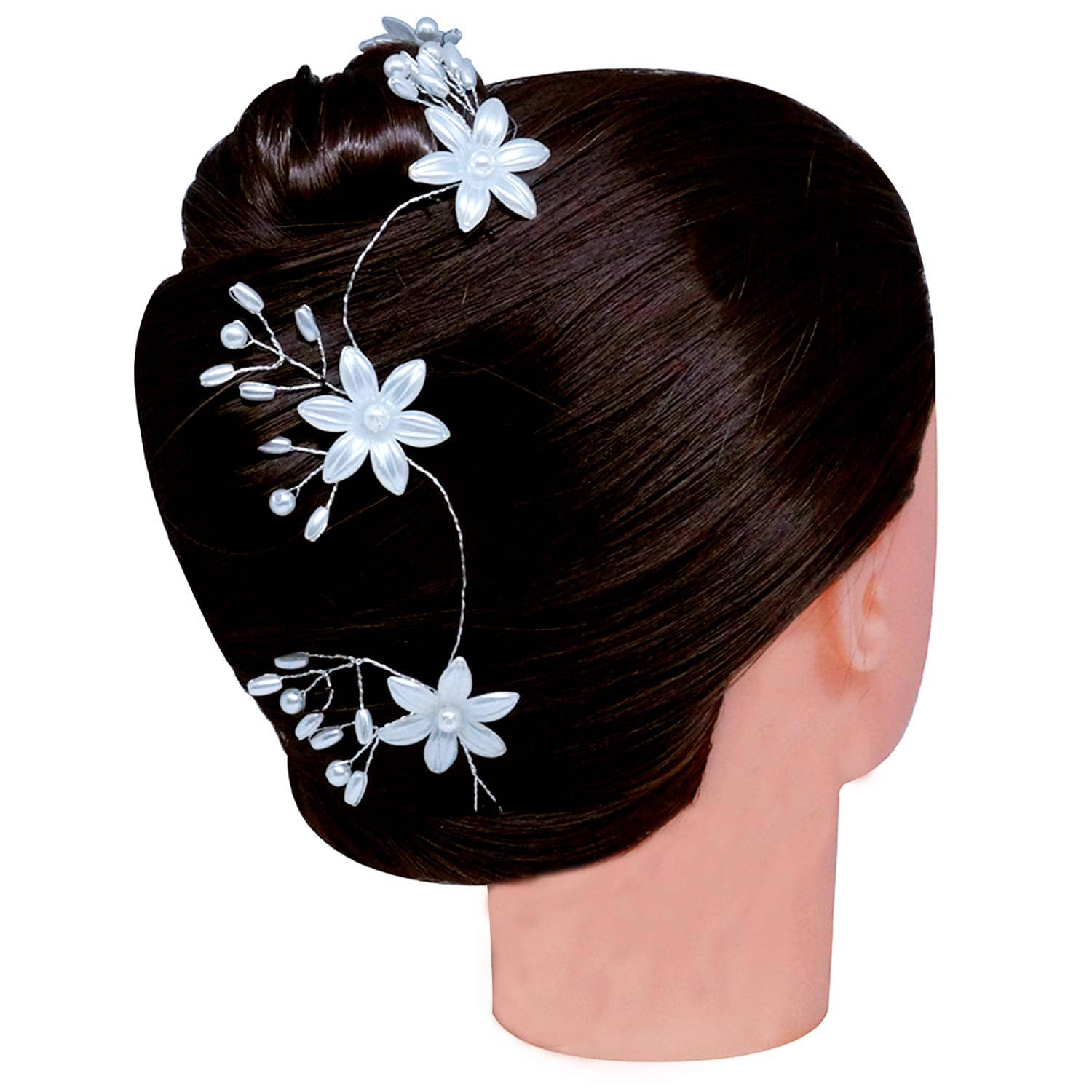 FOK White Party Hair Extension - Jewellery Sets | Buy online on ZillyBuy