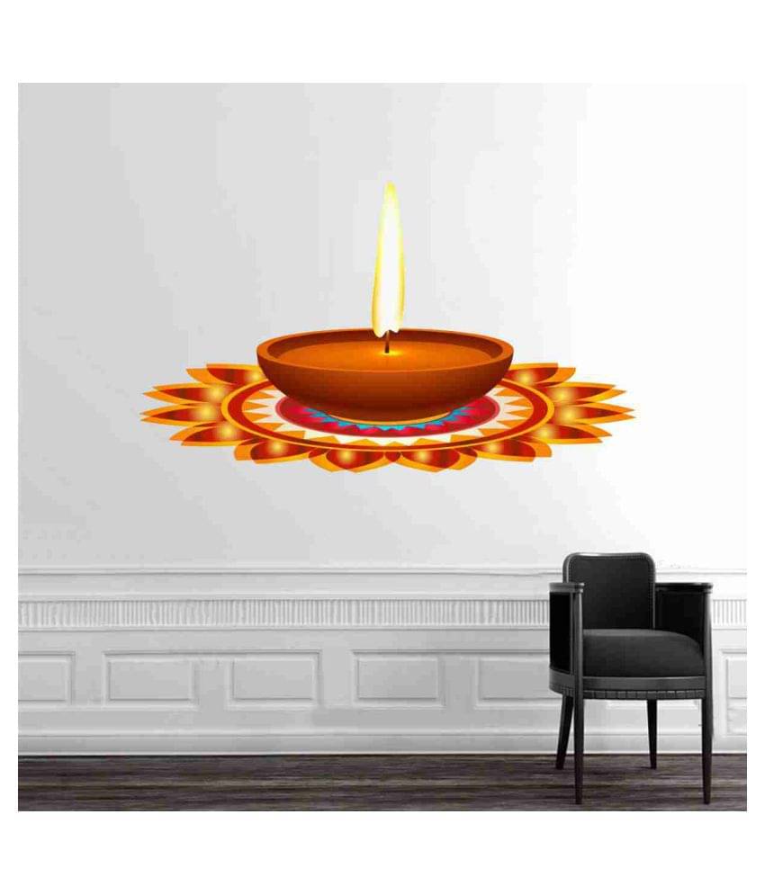     			Sticker Studio DIYA Festive Sticker ( 33 x 58 cms )