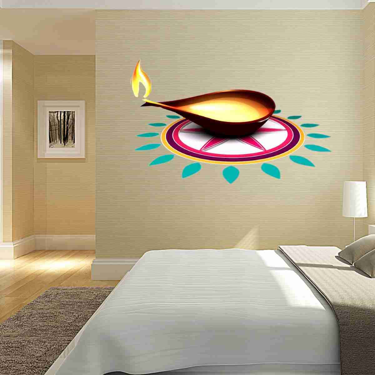     			Sticker Studio DIYA Festive Sticker ( 35 x 58 cms )